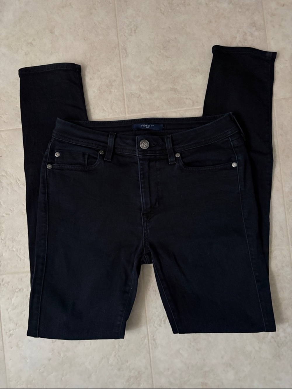 Fidelity Women's Black Skinny Jeans
